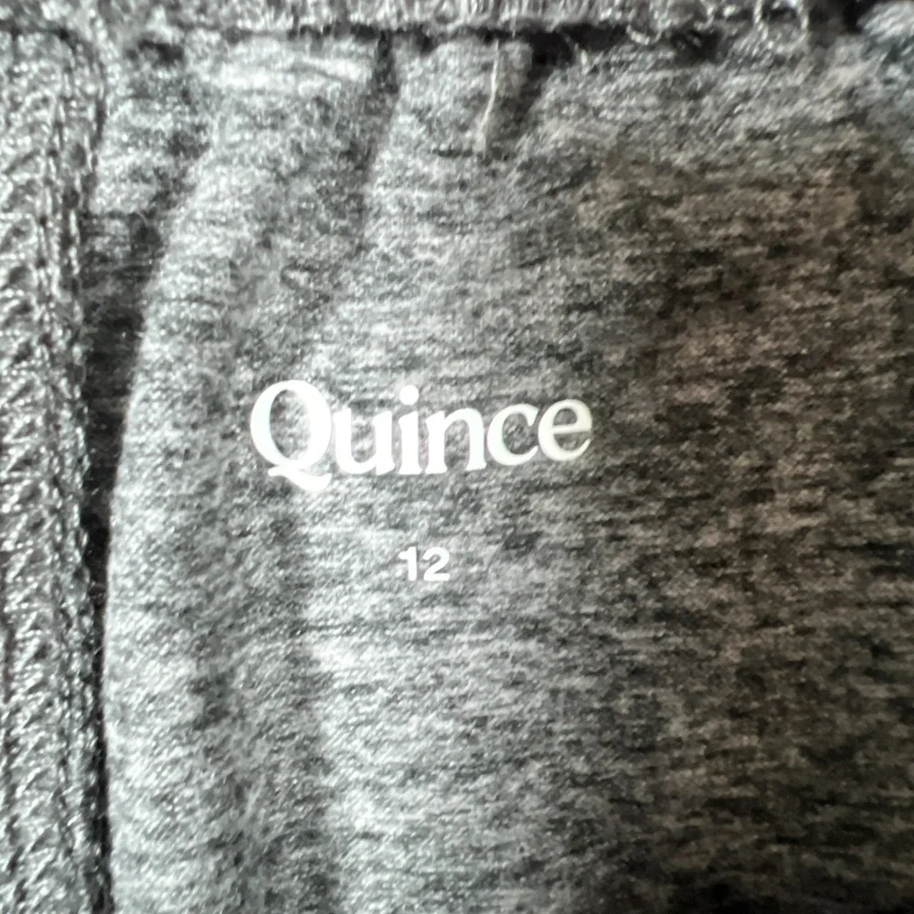 Quince Flowknit Performance‎ Joggers Pants Womens XS Heathered Gray Quick Drying